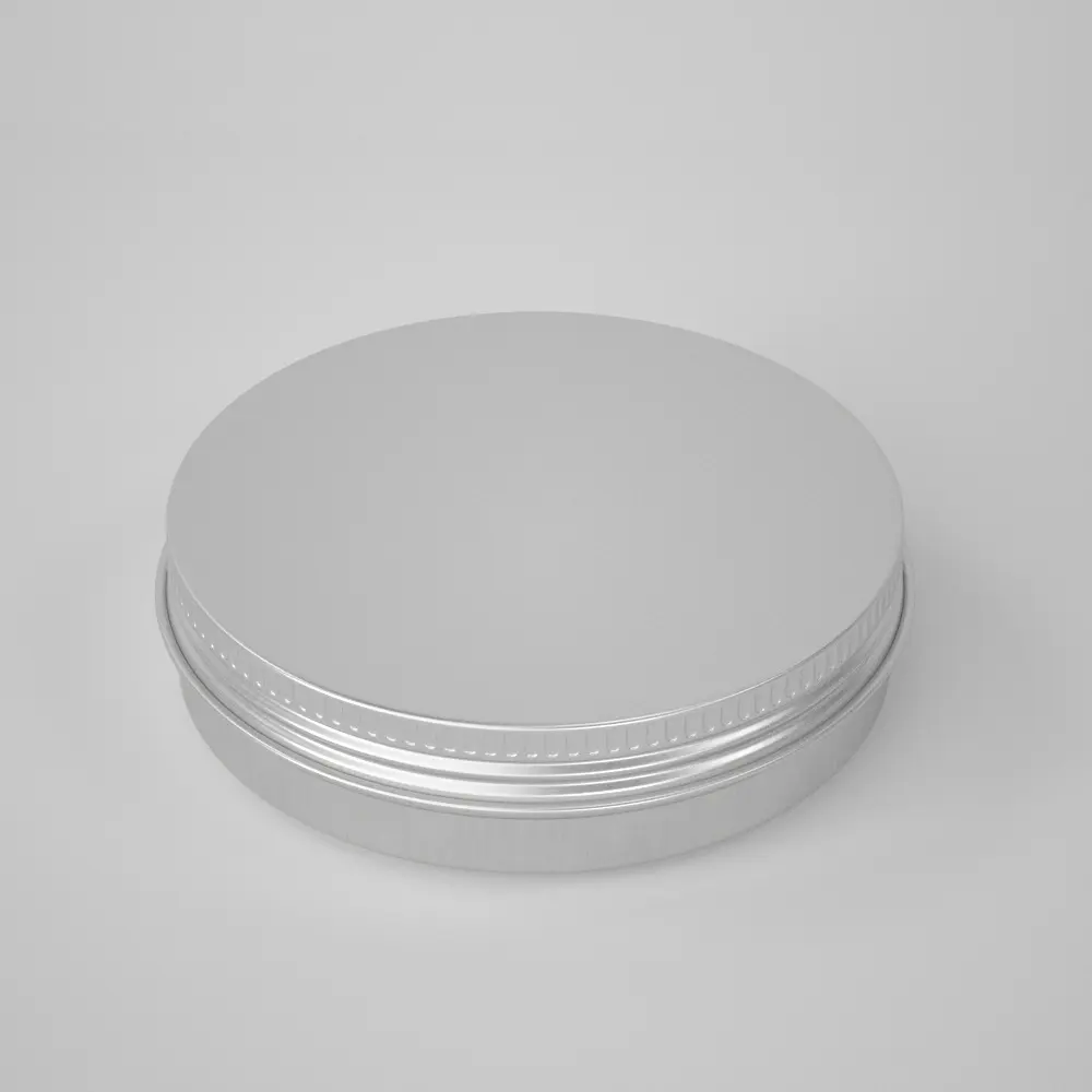100毫升圓形金屬包裝容器鋁罐化妝品罐