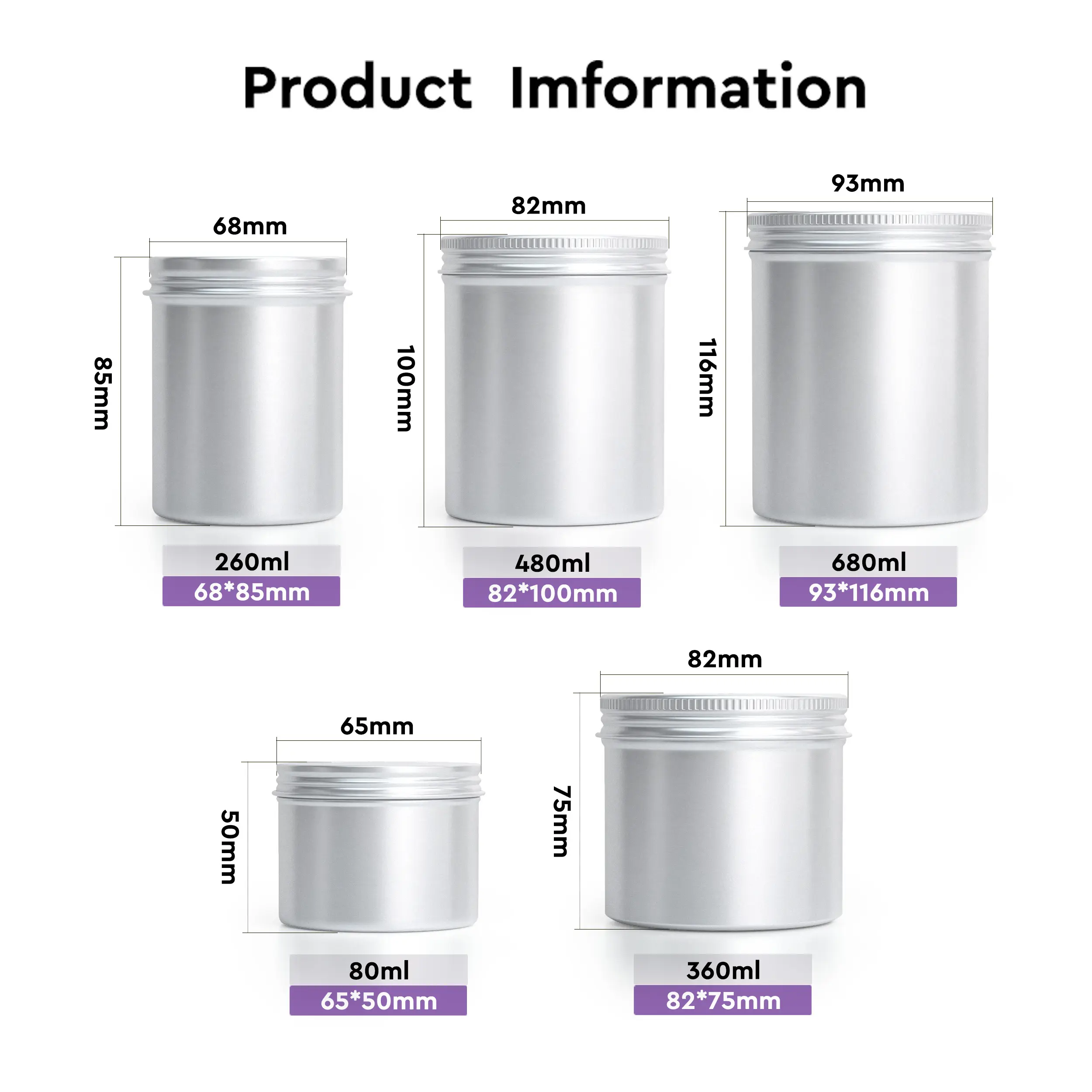 食品級鋁罐中的巴西莓粉容器 Product.webp