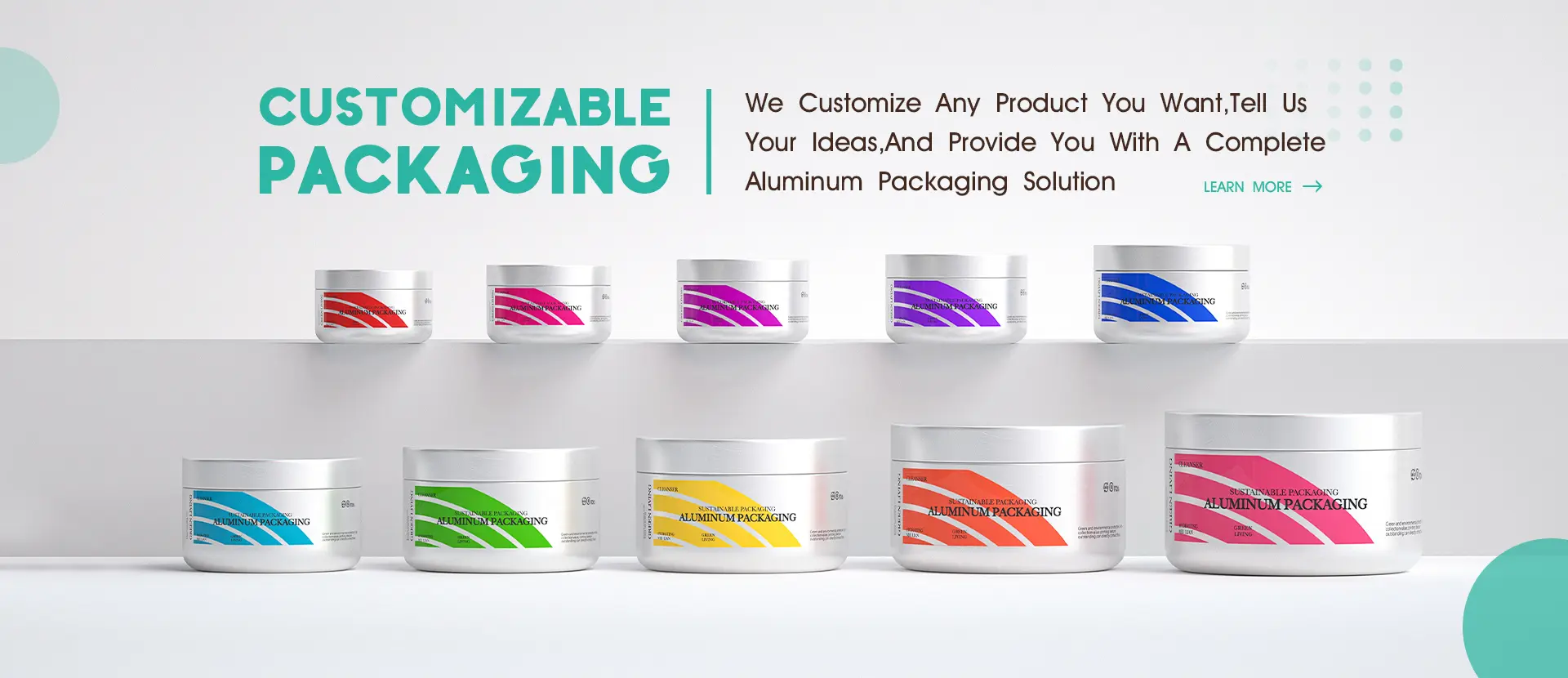 Cosmetic Bottles Glass